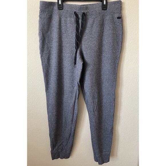DKNY Sport Logo Mid Rise Pockets Drawstrings Women Jogger Pants Size M Inseam 27 - Picture 1 of 8